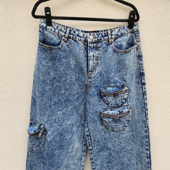 BY DYLN Carson Jeans Light Blue - Picture 6 of 11